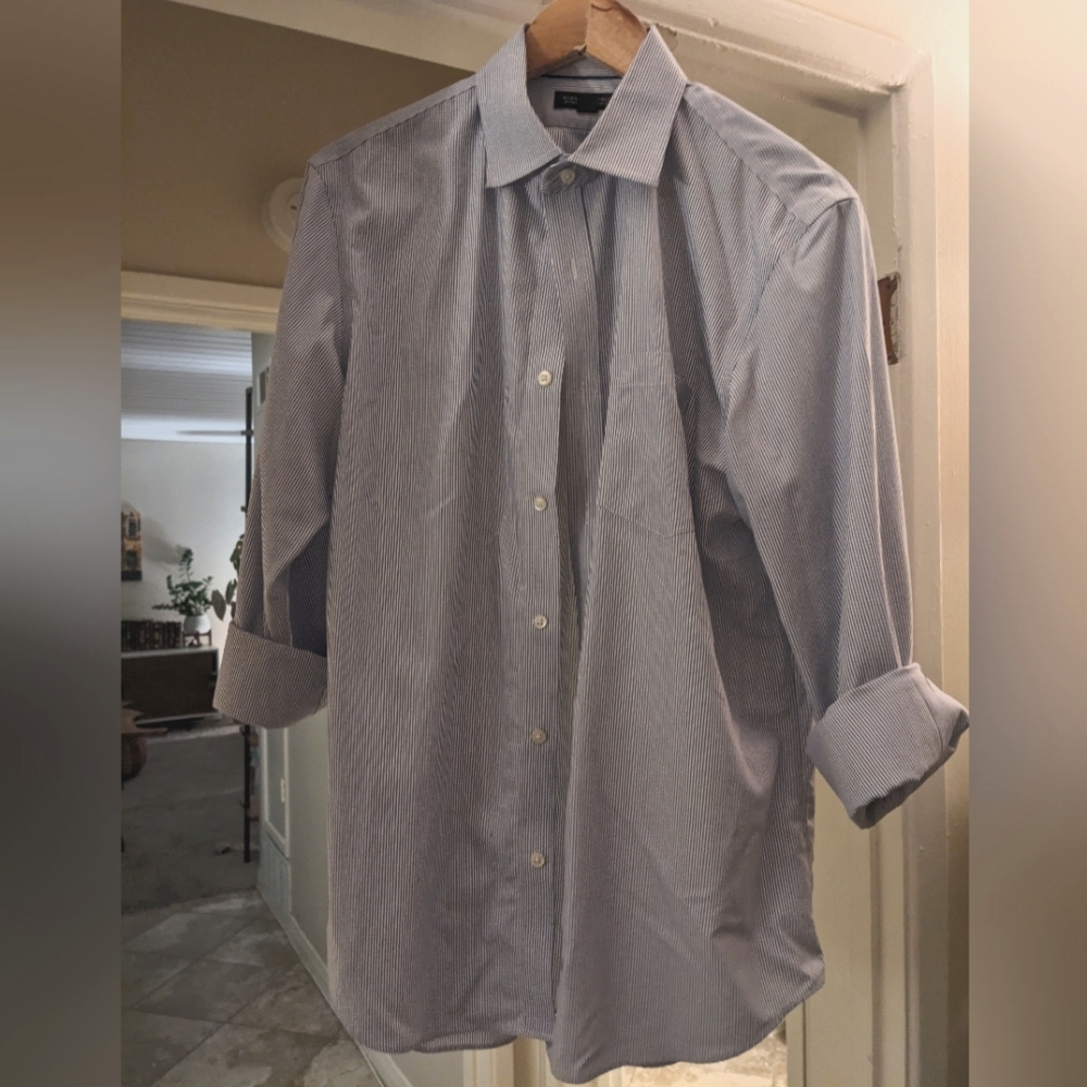 Striped Banana Republic Dress Shirt